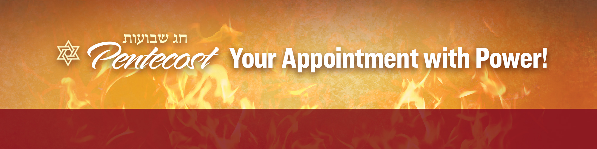 Pentecost - Your Appointment with Power!